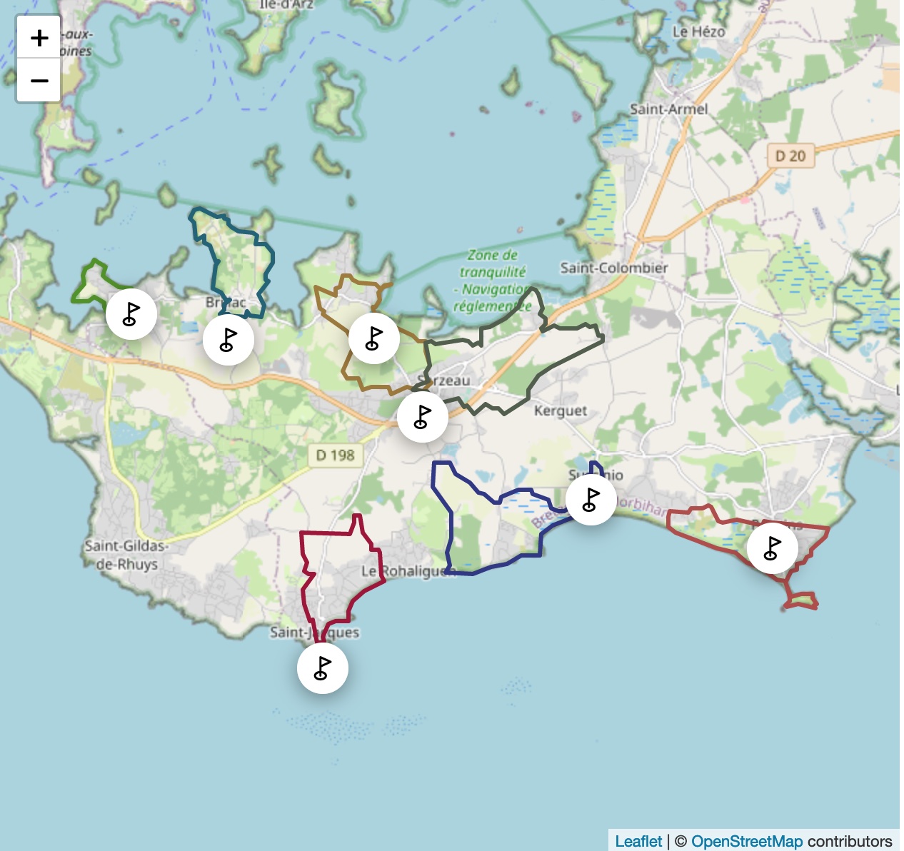Les randonnées de la Presqu’île de Rhuys